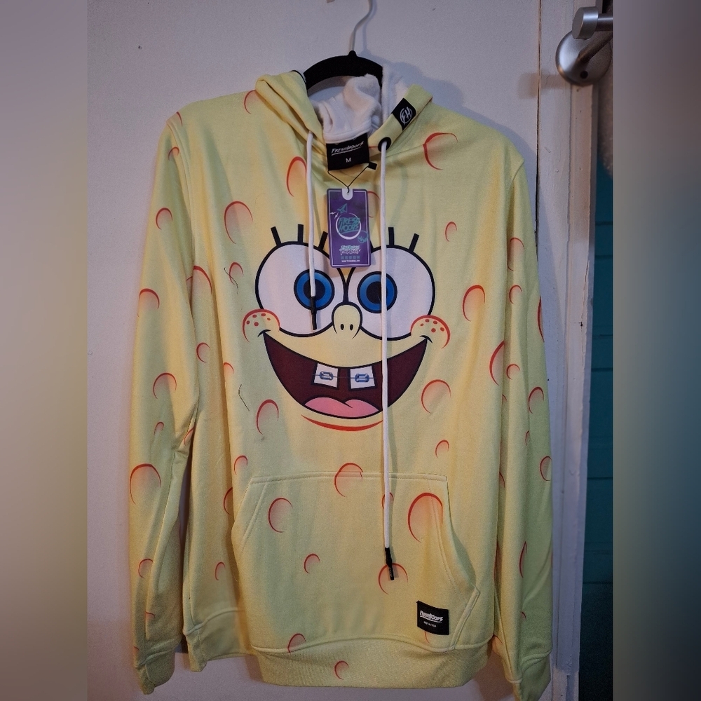 Fresh Hoodz Yellow Hoodie with Graphic Design
